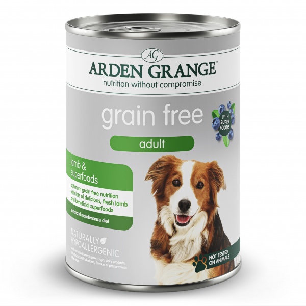 Arden Grange Adult Grain Free Lamb & Superfoods 6 x 395g