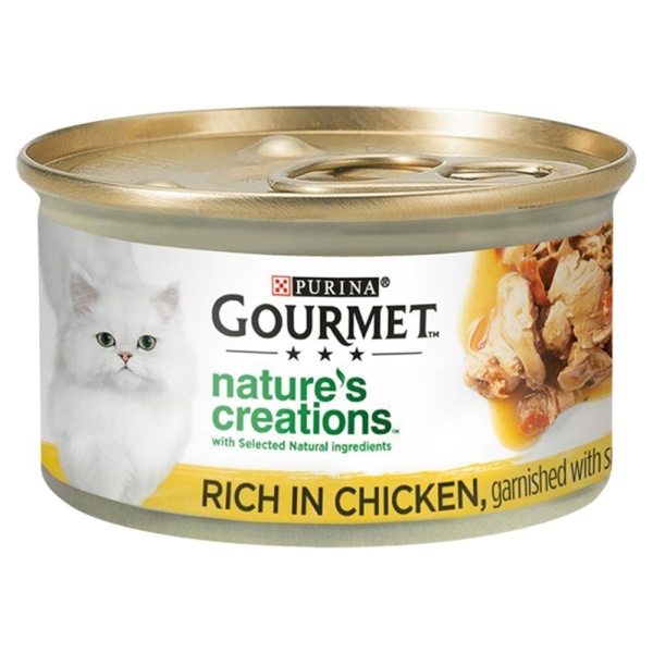 Gourmet Natures Creations Rich in Chicken Tins 12 x 85g