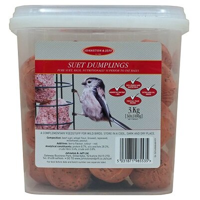 Johnston & Jeff Suet Dumplings Tub 30 x 100g