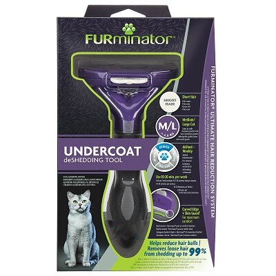 Furminator Short Hair Cat DeShedding Tool - Large