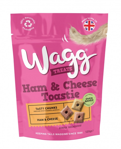 Wagg Ham & Cheese Toastie Tasty Bites 7 x 125g