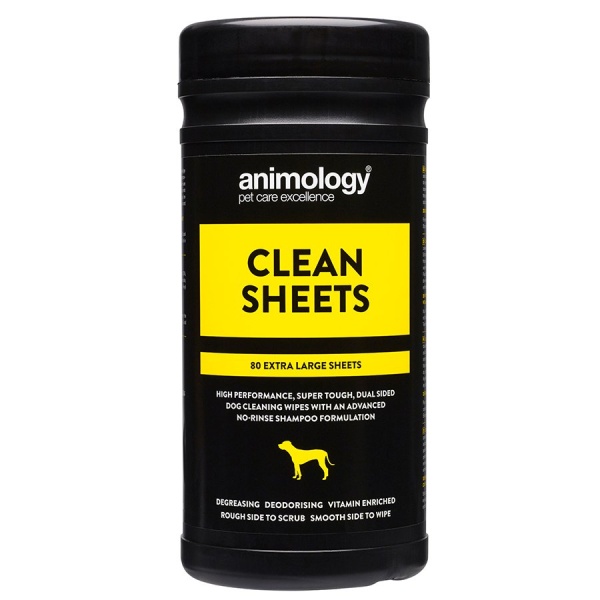 Animology Clean Sheets 6 x 80 Sheet Pack