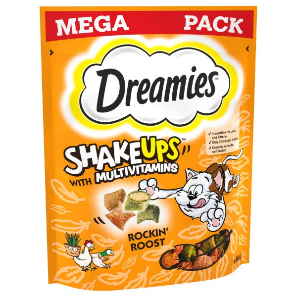 Dreamies Shakeups Rockin Roost 6 x 180g