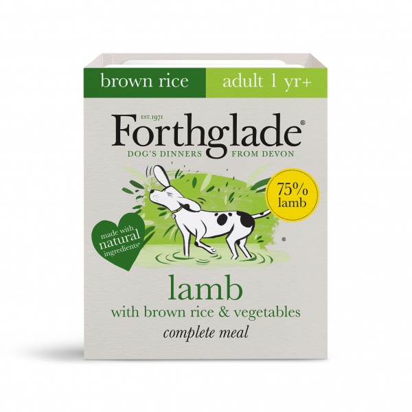 Forthglade Complete Lamb Dog Food 18 x 395g