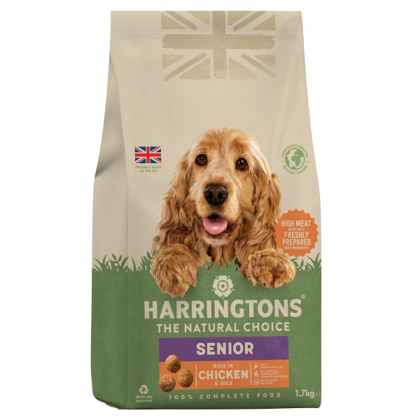 Harringtons Senior rich in Chicken & Rice 4 x 1.7kg