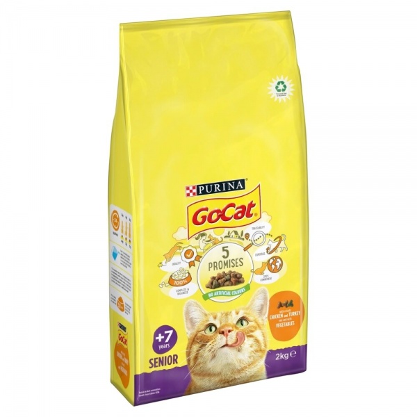 Go-Cat Comp Senior Cat Food 2kg