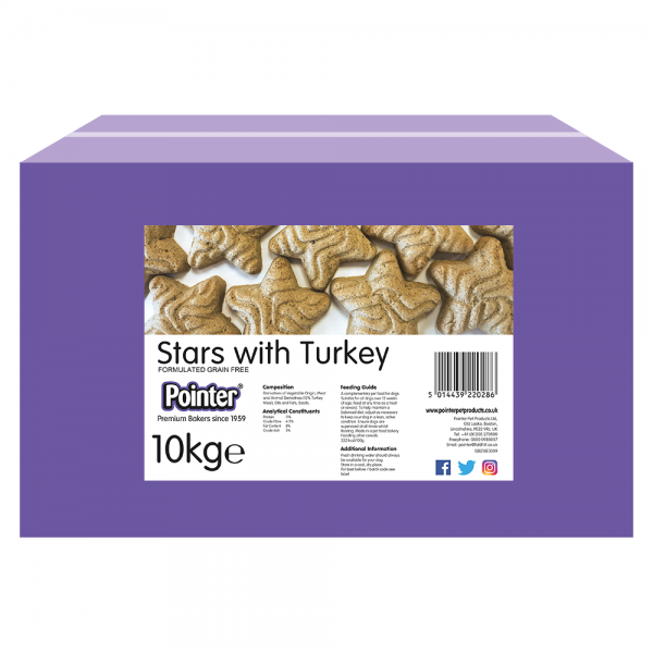 Pointer Stars with Turkey 10kg
