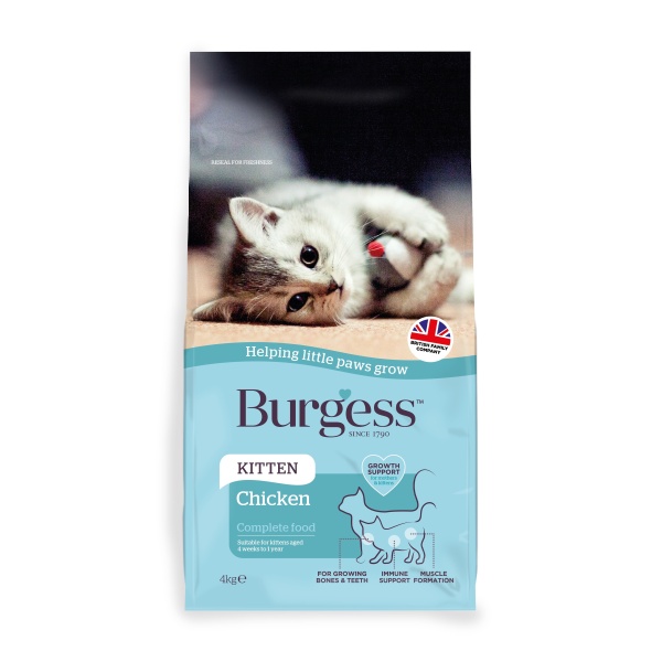 Burgess Kitten Chicken 4 kg