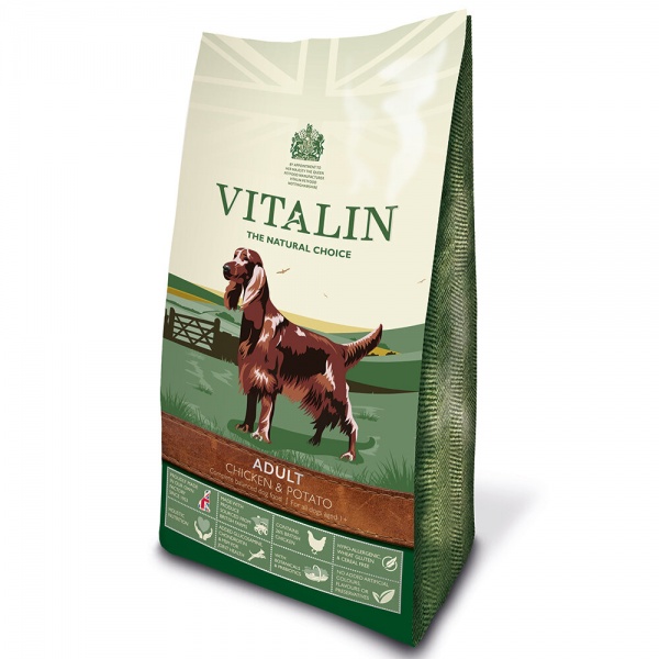 Vitalin Adult Grain Free Chicken & Potato 12kg