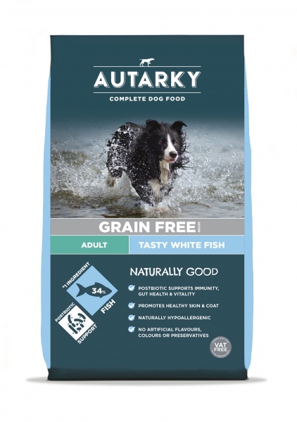 Autarky Adult Grain Free Tasty White Fish & Potato 12kg
