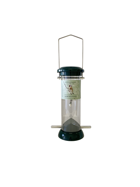 Johnston & Jeff Signature Green Cast Niger Seed Feeder 20cm