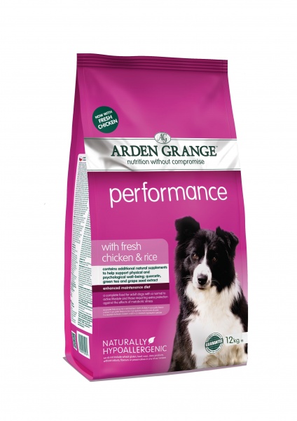 Arden Grange Chicken & Rice Performance Dog Food 12kg
