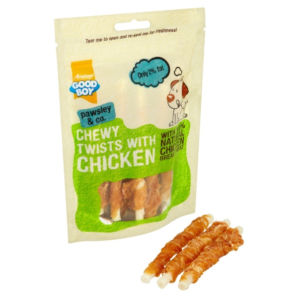 Good Boy Chewy Twists Chicken 10 x 90g