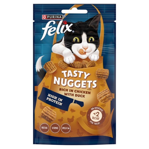 Felix Tasty Nuggets Chicken & Duck 8 x 50g