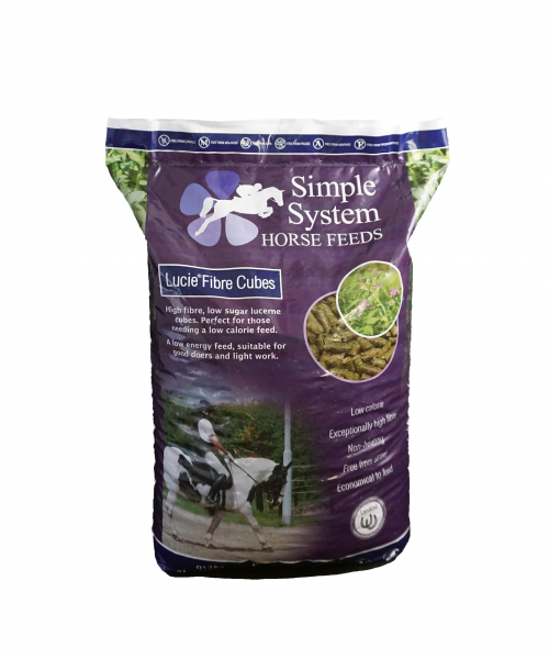 Simple System Lucie Fibre Cubes Horse Feed 20kg