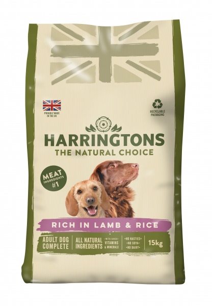 Harringtons Adult rich in Lamb & Rice 15kg