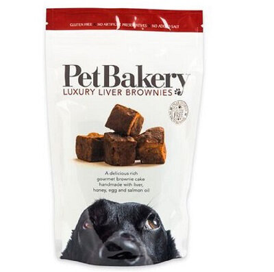 Pet Bakery Luxury Liver Brownies Dog Treats 190g