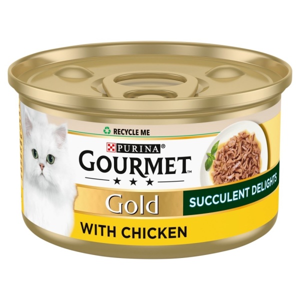 Gourmet Gold Succulent Delight with Chicken 12 x 85g