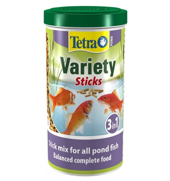 Tetra Pond Variety Sticks Tub 1L