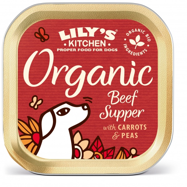 Lily's Kitchen Organic Beef Supper Foils 11 x 150g