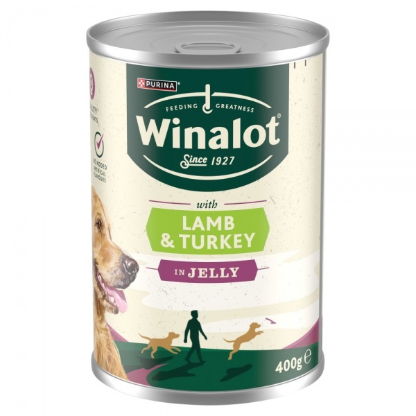 Winalot Classic with Lamb & Turkey in Jelly 12 x 400g