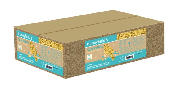 Honeyfield's Mealworm & Insect Suet Pellets Box 12.6kg