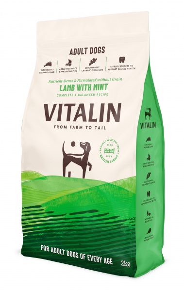 Vitalin Adult Lamb with Mint 4 x 2kg