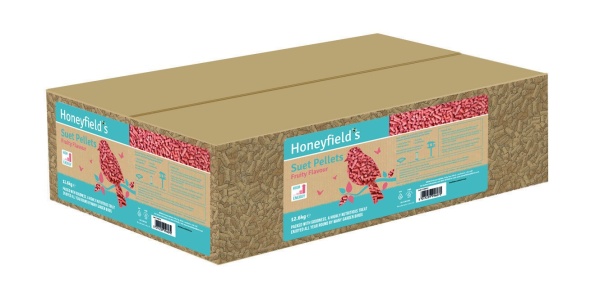 Honeyfield's Fruity Flavour Suet Pellets Box 12.6kg