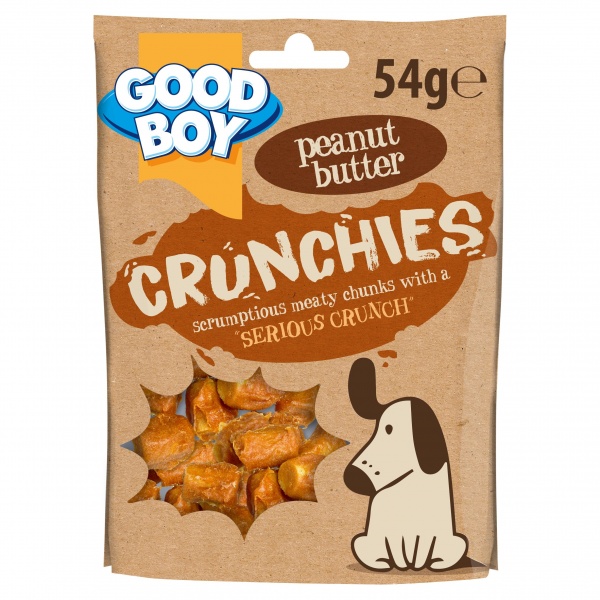 Good Boy Crunchies Peanut Butter 8 x 54g
