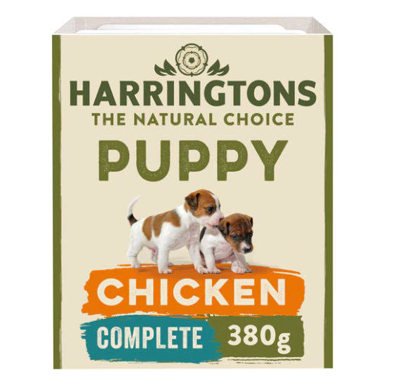 Harringtons Puppy Complete Chicken Trays 8 x 380g