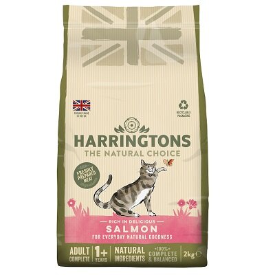 Harringtons Cat Adult Salmon 4 x 2kg