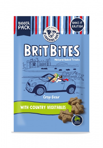 Laughing Dog Brit Bites Grain Free Country Vegetables 7 x 175g