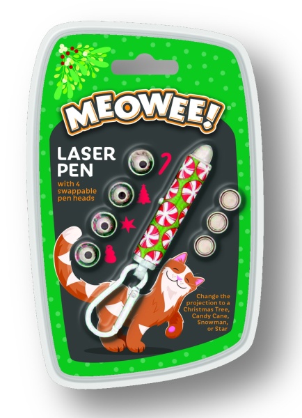 Meowee! Xmas Laser Pen Cat Toy