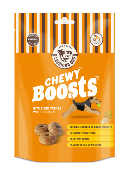 Laughing Dog Wheat Free Chewy Boosts 5 x 125g