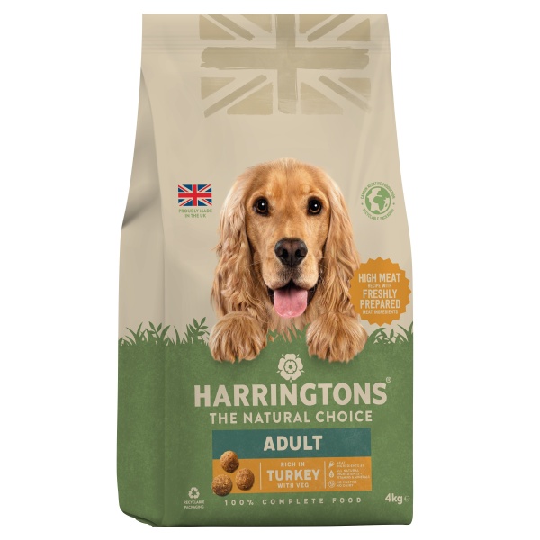 Harringtons Adult rich inTurkey & Veg 3 x 4kg