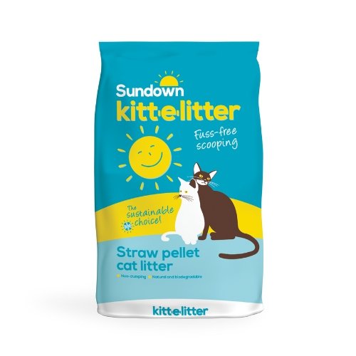 Sundown Kitt-e-Litter Straw Pellet 5kg