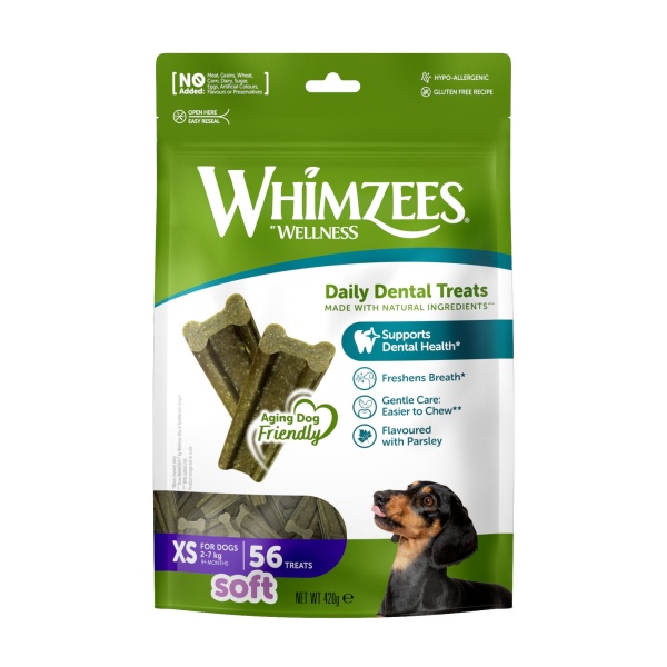 Whimzees Soft Extra Small 56PKx6