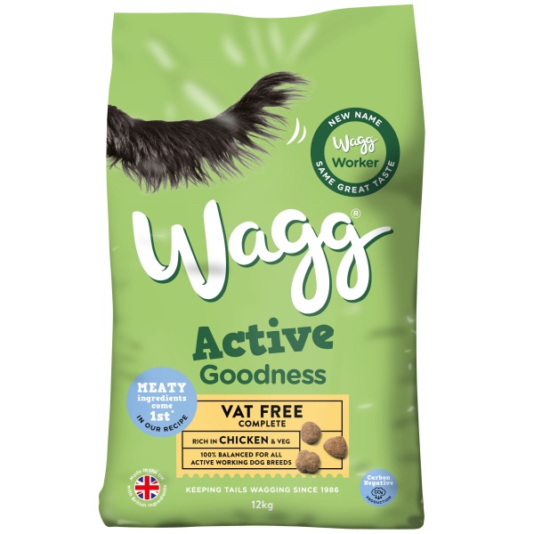 Wagg Active Goodness Adult Chicken & Veg 12kg