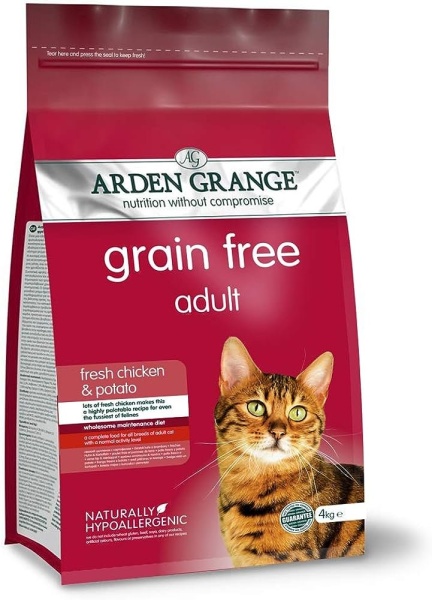 Arden Grange Adult Cat Grain Free Chicken & Potato 4kg