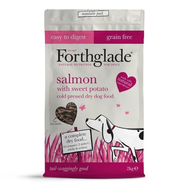 Forthglade Adult Cold Pressed Grain Free Salmon with Sweet Potato 2kg