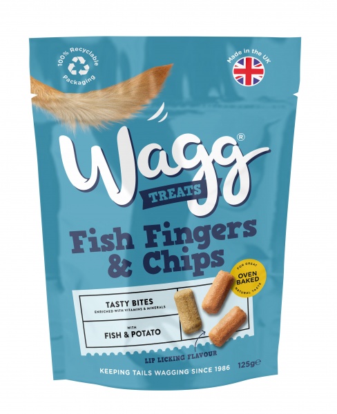 Wagg Fish Fingers & Chips Tasty Bites 7 x 125g