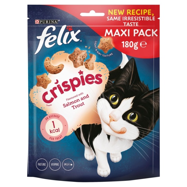 Felix Crispies Salmon & Trout 5 x 180g