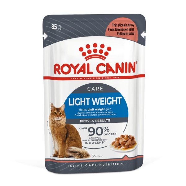 Royal Canin Light Weight Care in Gravy Pouches 12 x 85g