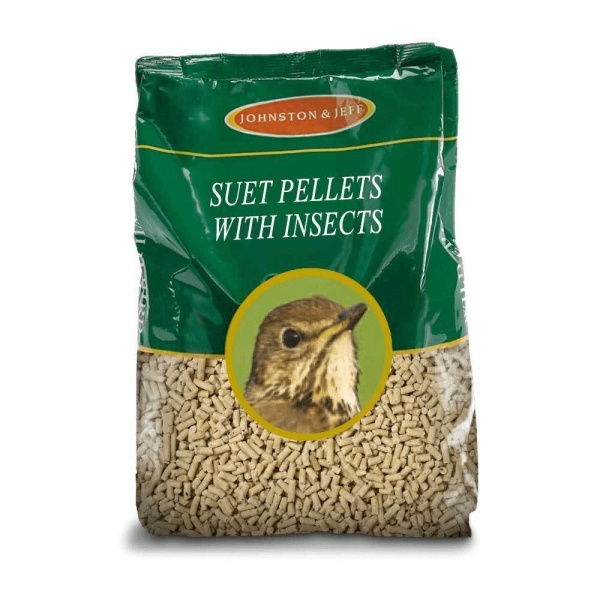 Johnston & Jeff Suet Pellets with Insects 12.55kg