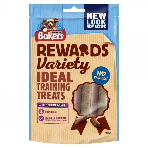 Bakers Variety Rewards Dog Treats 8 x 100g
