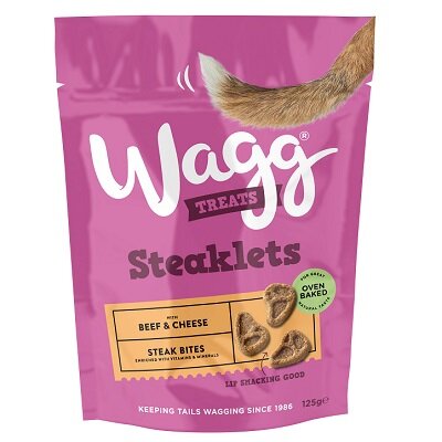 Wagg Steaklets Treats 7 x 125g
