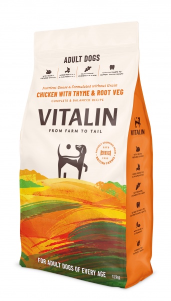 Vitalin Adult Chicken with Thyme & Root Veg 12kg