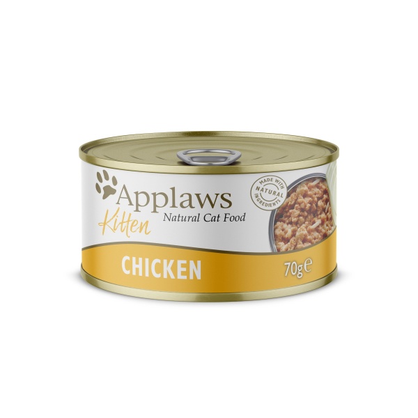 Applaws Kitten Chicken Tins 24 x 70g