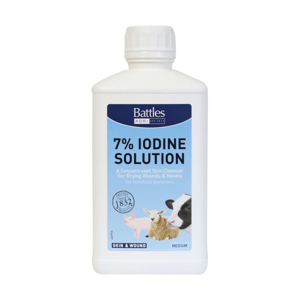 Battles Strong Iodine Solution