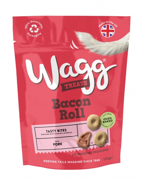 Wagg Bacon Roll Tasty Bites 7 x 125g